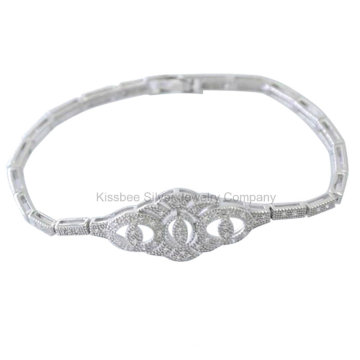 Bijoux en argent sterling pur, Bracelet et bracelet en bijoux pour femmes (KT3070)